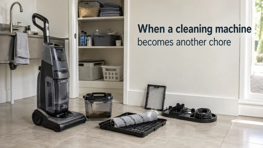 When Cleaning Machine Becomes Another Chore