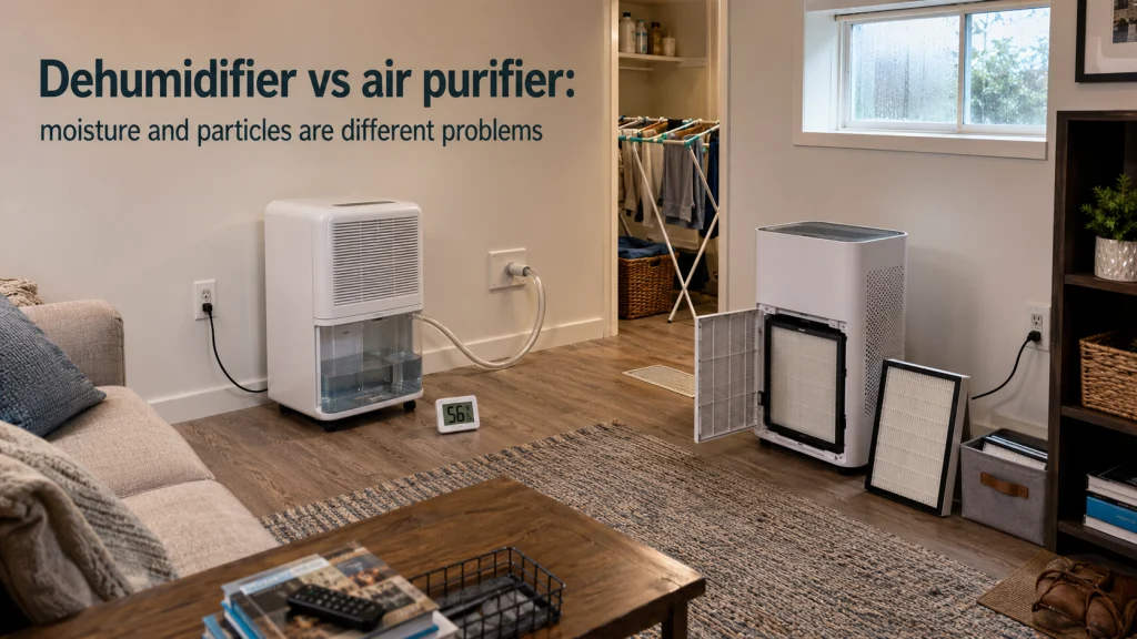 Dehumidifier Vs Air Purifier