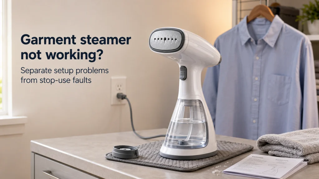 Garment Steamer Not Working