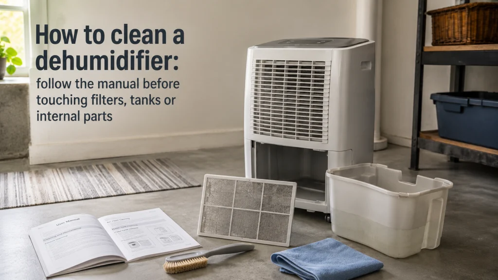 How To Clean A Dehumidifier