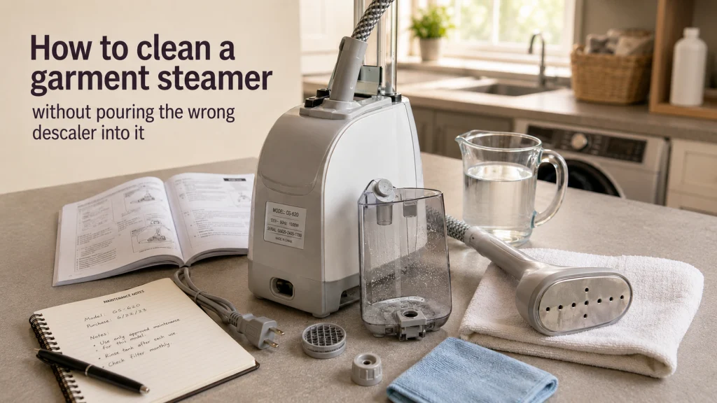 How To Clean A Garment Steamer