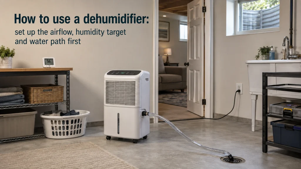How To Use A Dehumidifier