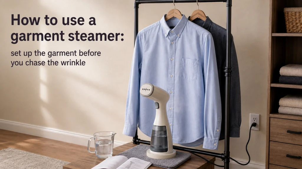How To Use A Garment Steamer