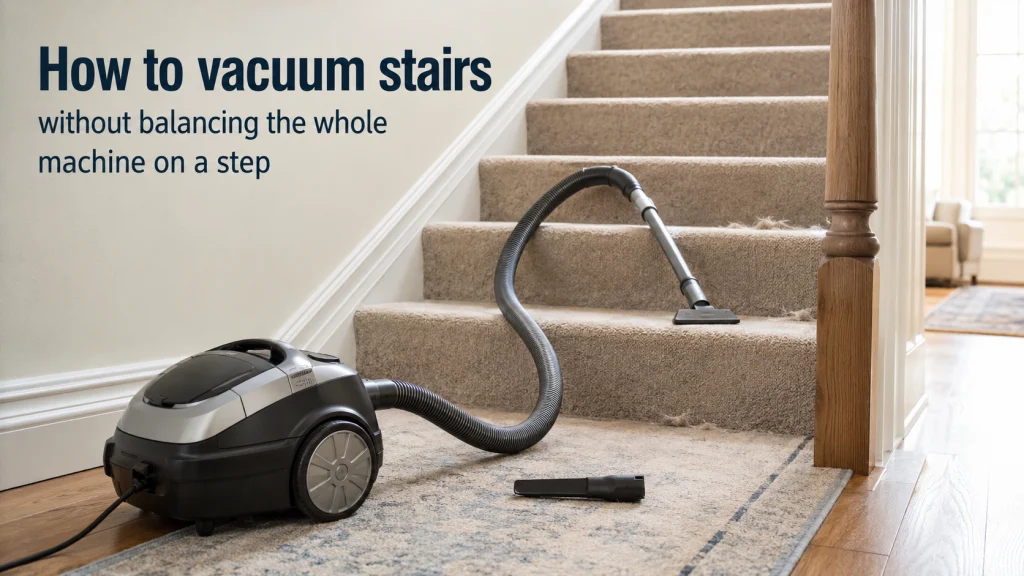 How To Vacuum Stairs