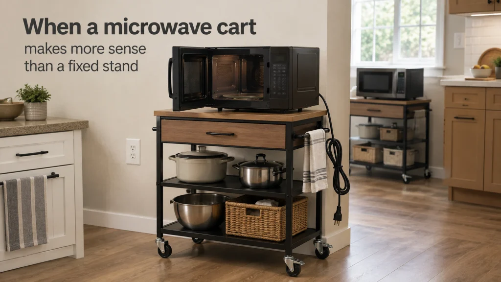 Microwave Cart