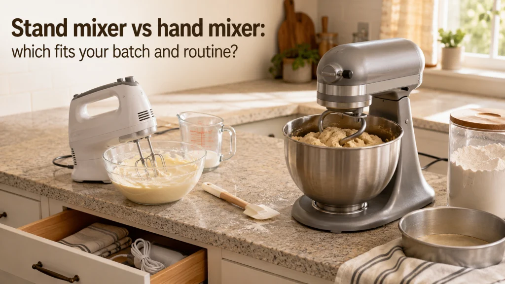 Stand Mixer Vs Hand Mixer