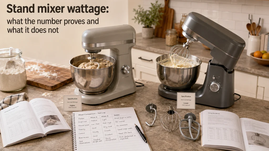 Stand Mixer Wattage