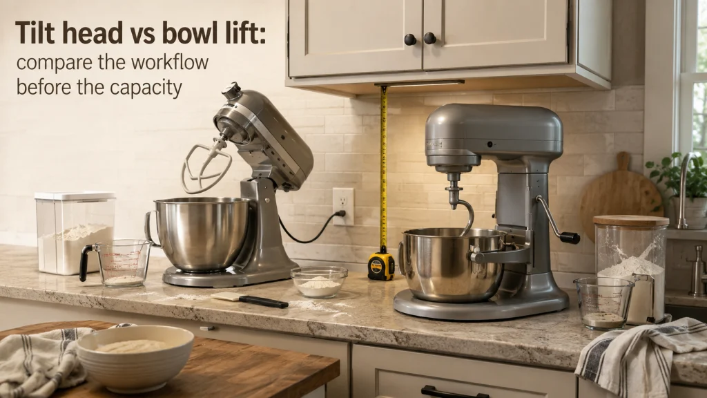 Tilt Head Vs Bowl Lift