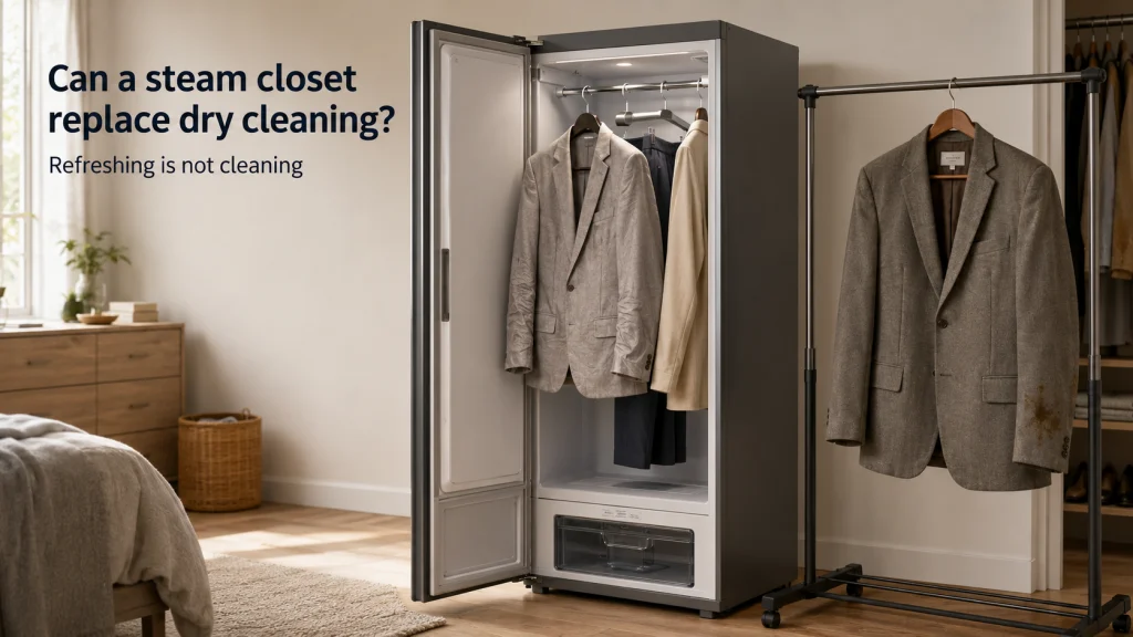 Can A Steam Closet Replace Dry Cleaning