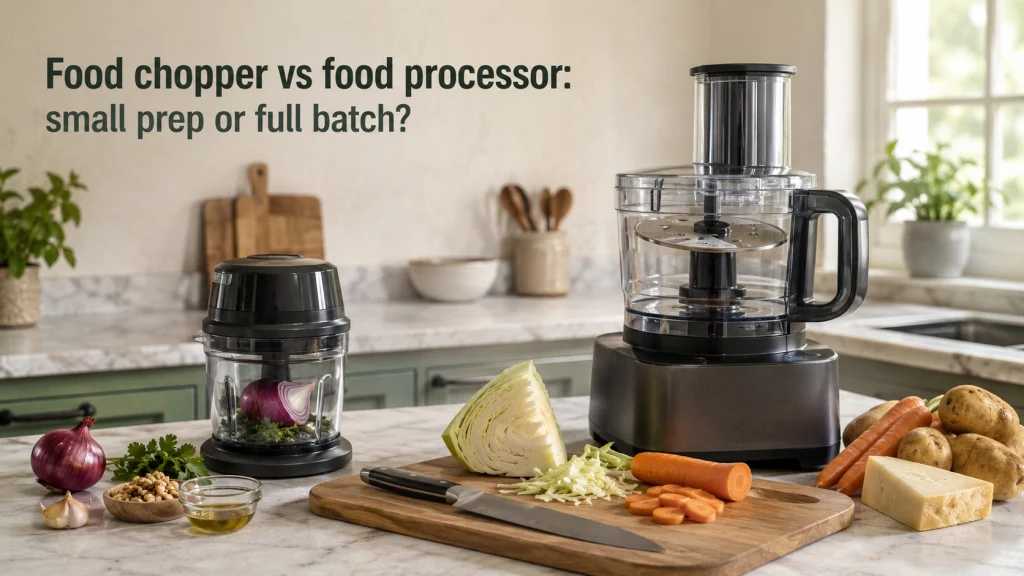 Food Chopper Vs Food Processor