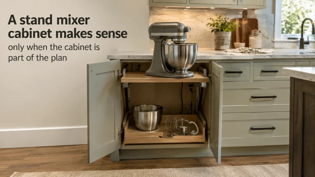 Stand Mixer Cabinet