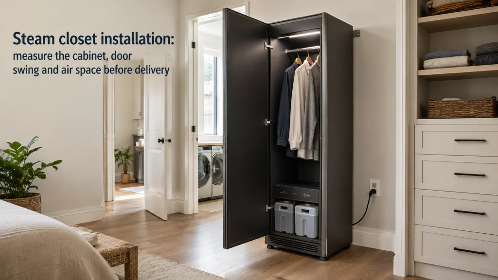 Steam Closet Installation